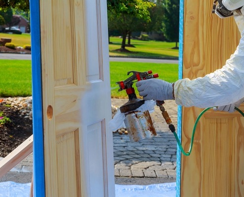 Peinture de portes