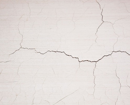 Réparation de fissures morte
