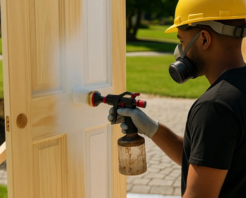 Peinture de portes