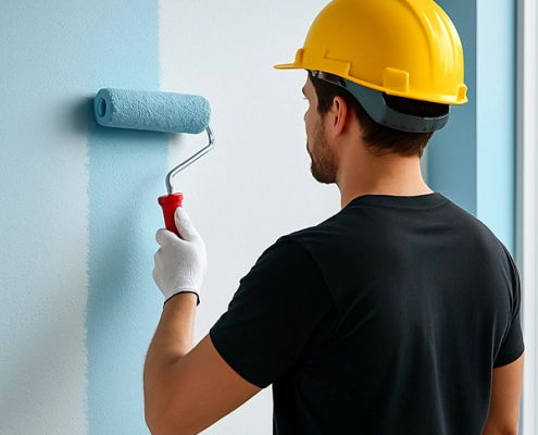 Peintre : Peinture de surfaces intérieures