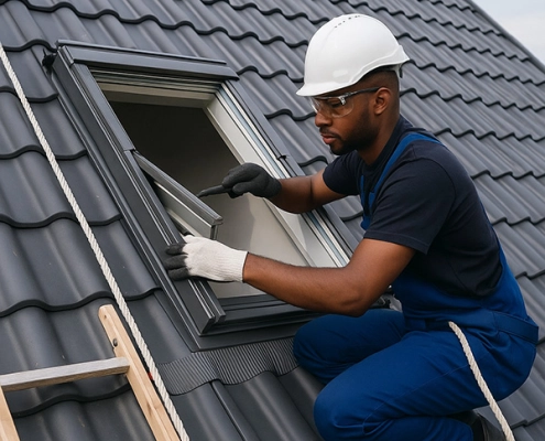 Couvreur : Installation de velux